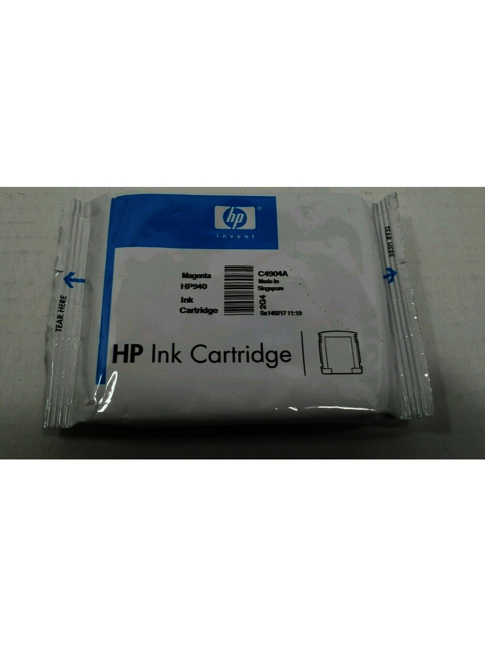 940 magenta red GENUINE HP c4904a ink jet OfficeJet Pro 8000 8500 8500A Pri…